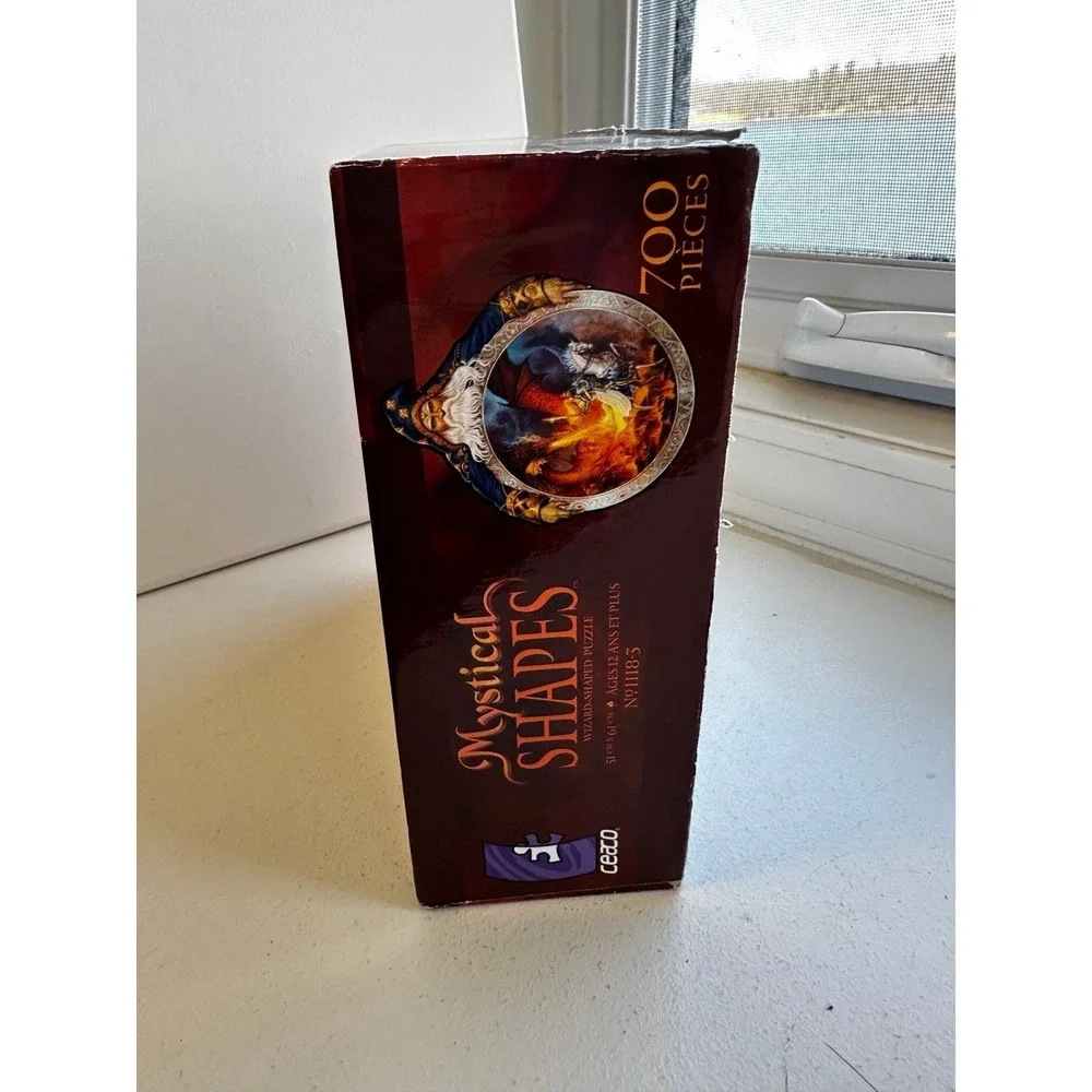 Ceaco Mystical Shapes Wizard-Shaped 700 piece Jigsaw Puzzle